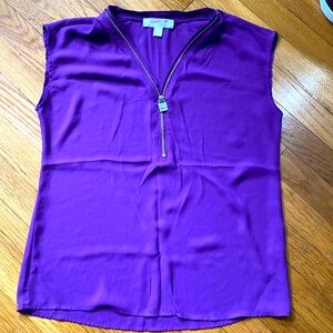 💜🪻🪁  MICHAEL KORS Purple -Women’s Casual Dress Shirt